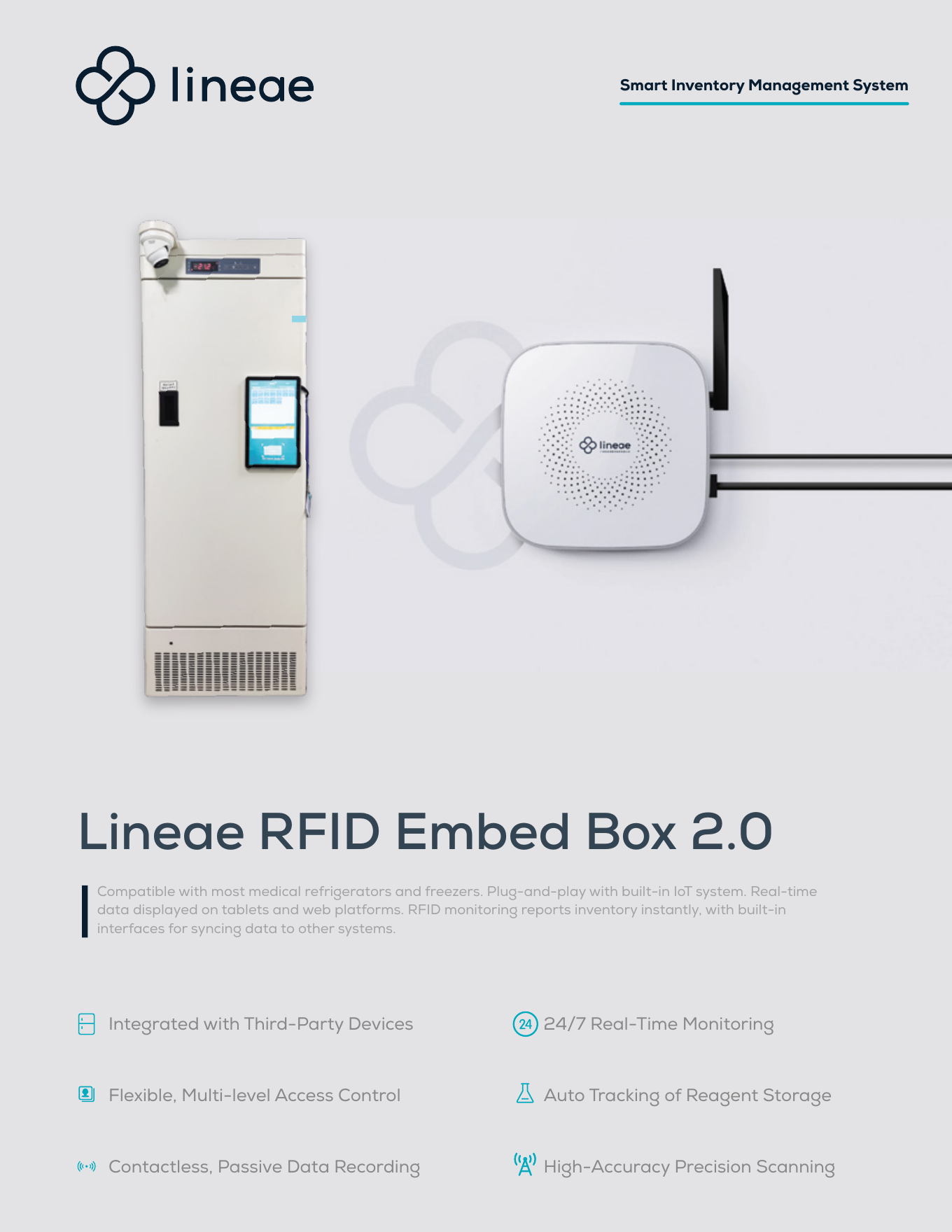 Lineae RFID Embed Box 2.0 brochure visual